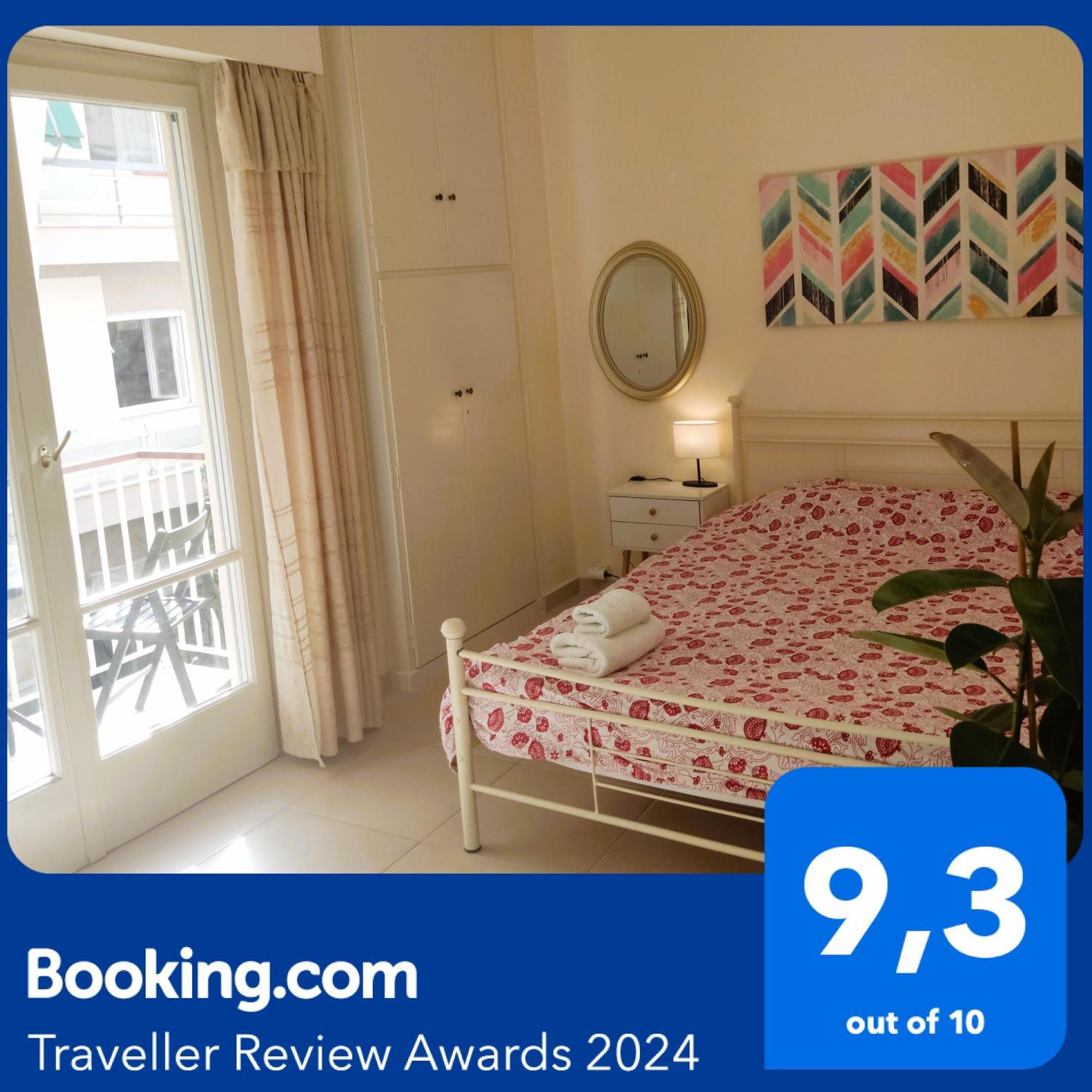 Next To Metro! Bright Apartment With Fully Equipped Kitchen Афины Экстерьер фото
